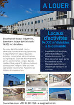 Ensemble de locaux industriels, bureaux et locaux d’activités de 14 000 m², divisibles à la demande  - Diekrich