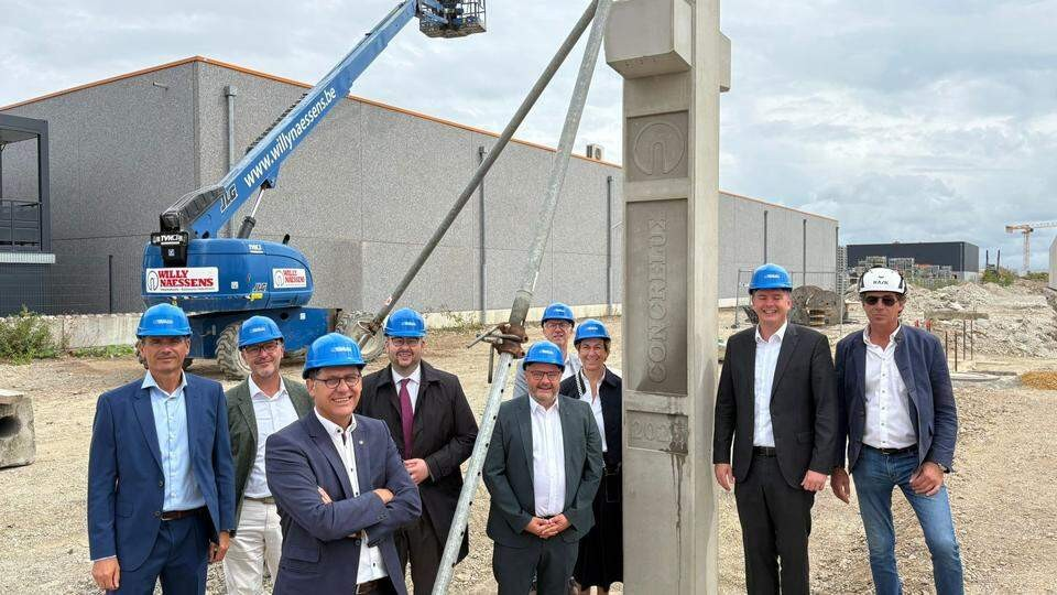 Le paysage industriel luxembourgeois en passe d'être dynamisé par la nouvelle usine Concrelux et l'expansion de Willy Naessens